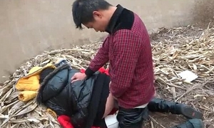 Chinese Couple Fucks All over Unseat
