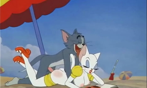 Tom together with Jerry porn parody